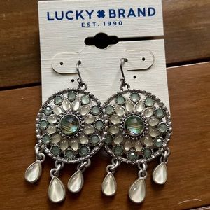 Lucky Brand dream catcher earrings